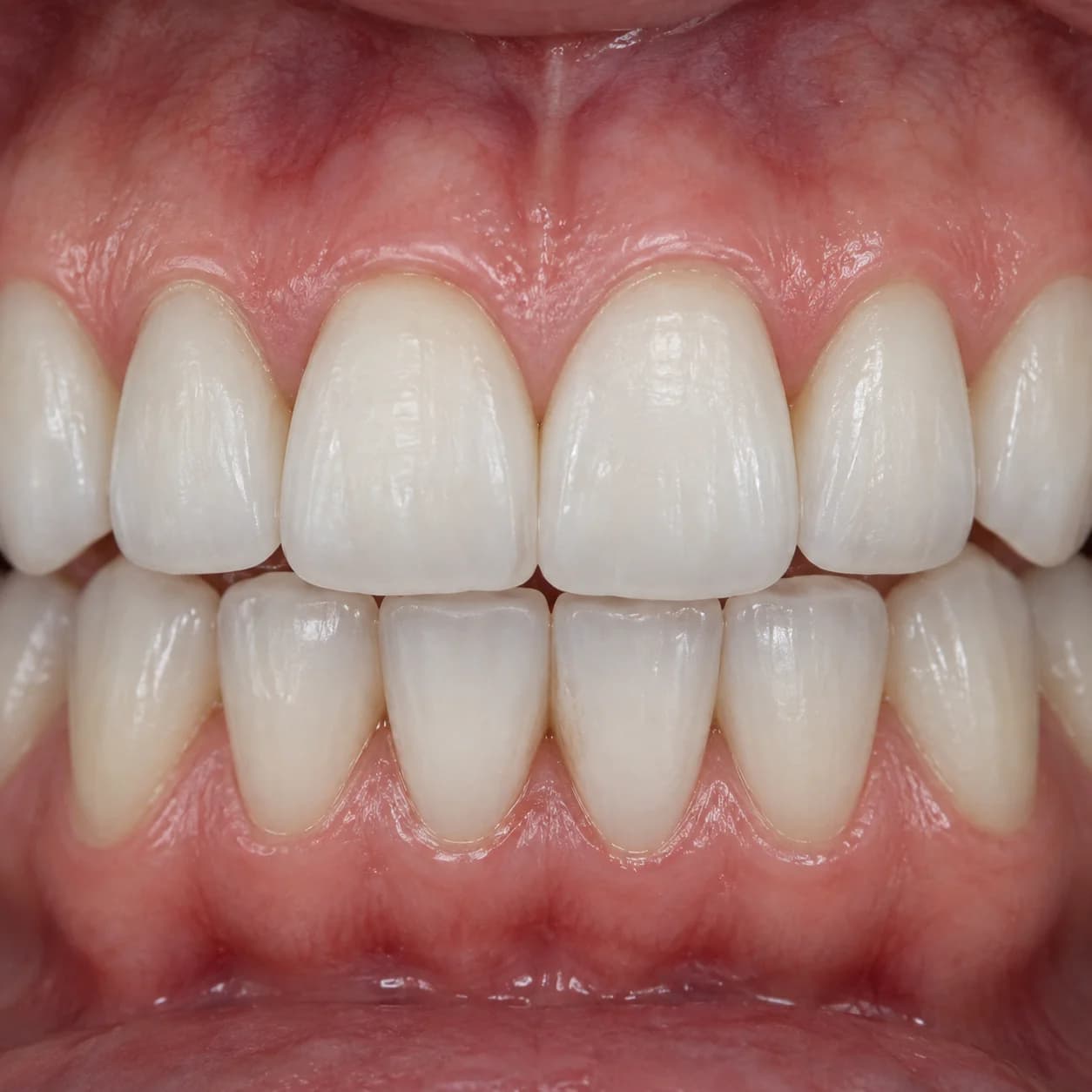 Imagem ilustrativa de dentes após o clareamento dental