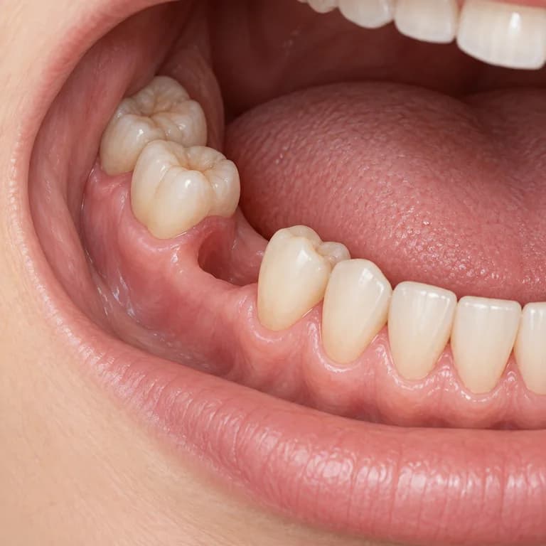 Imagem ilustrativa de dentes antes de uma reabilitação com prótese