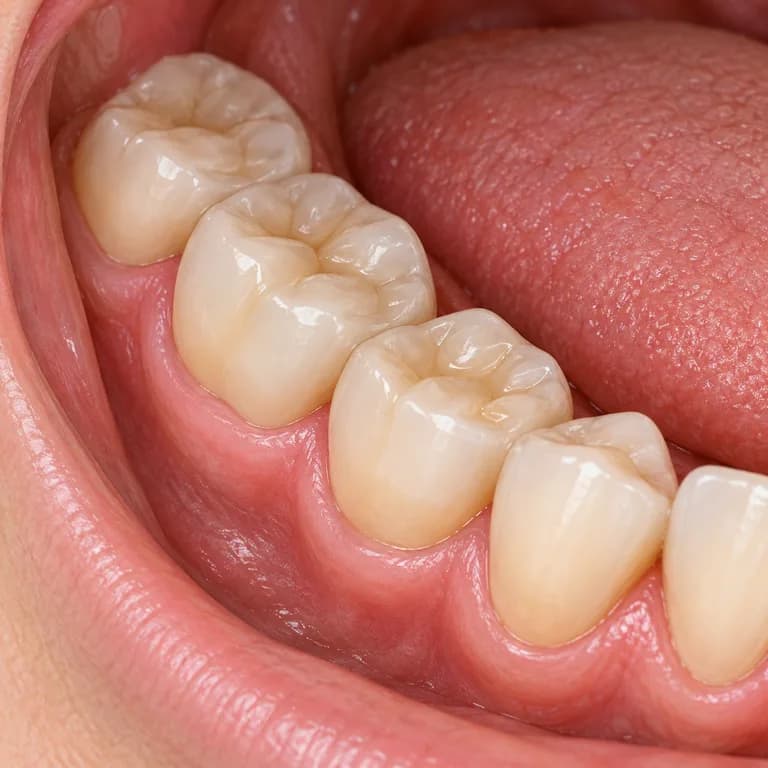 Imagem ilustrativa de dentes após uma reabilitação com prótese